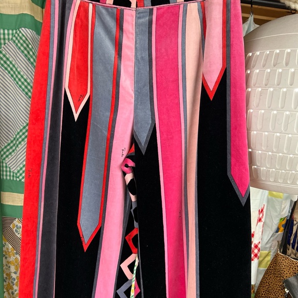 COPY - RARE Pucci Velvet Pants 60’s/70’s Perfect Condition - Picture 4 of 9